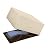 HDCAXKJ Patio Furniture Covers Waterproof Outdoor Chaise Lounge Cover Heavy Duty Lounge Chair Cover with Zipper Weatherproof Patio Pool Chairs Sofa Protector (80"L x 33"W x 35"H, Beige & Brown)