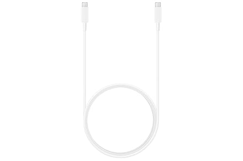 Samsung Cable de 5.9 ft tipo C a tipo C (5 A), blanco