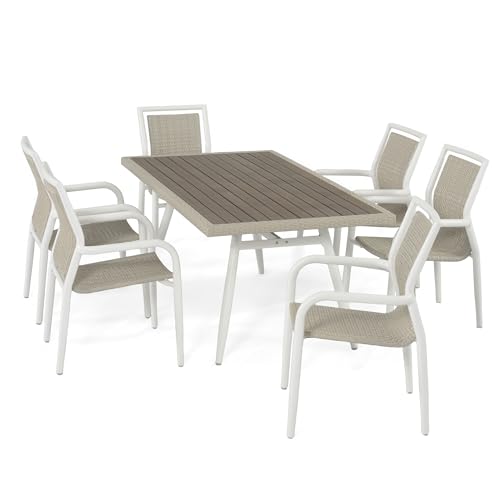 HAPPERS Conjunto Mesa y sillas Jardin Muebles