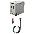 EUHOMY 12 Volt 68QT Fridge, Freezer Bundle with 11.6FT 12V DC Power Cord for Car Refrigerator Portable Electric Cooler