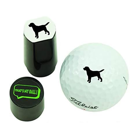 That's My Ball - Golf Ball Stamper - Dog Standing (Black) Cover