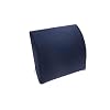 TEMPUR Transit Rugkussen, ergonomisch lendenkussen voor onderweg en thuis, blauw, 30 x 25 x 6 cm
