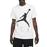 Estilo: CV3425-101 Jordan Jumpman AIR HBR Camiseta de manga corta para hombre CV3425-101 (blanco/negro),, Blanco/Negro, Medium