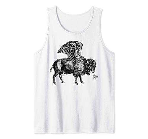 Design divertente Buffalo Wings Hot Foodie Chicken Bison Canotta