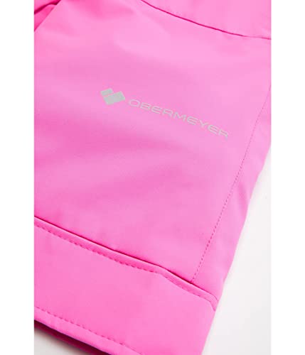 Obermeyer Girl's Snoverall Pants (Toddler/Little Kids/Big Kids) Pink Powder 6 Little Kid #TOP1