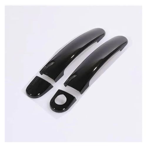 for SEAT for Ibiza 6J Mk4 6L Mk3 FR for Cupra 2004-2016 Gloss Black Chrome Car Door Handle Covers Styling Accessories Stickers Door Handle Cover(Style6)