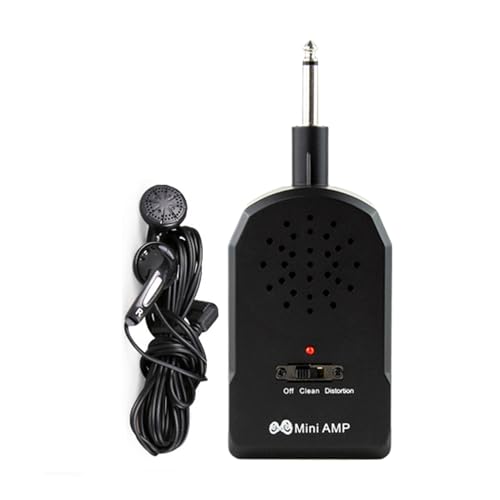 Zunetsutock Amplificateur De Guitare - Mini Amplificateurs Sans Fil Portable Pour Guitare Électrique Et Basse Avec Effets Intégrés | Appareil Musical Compact Pour Studio Maison Concert Musiciens Pr