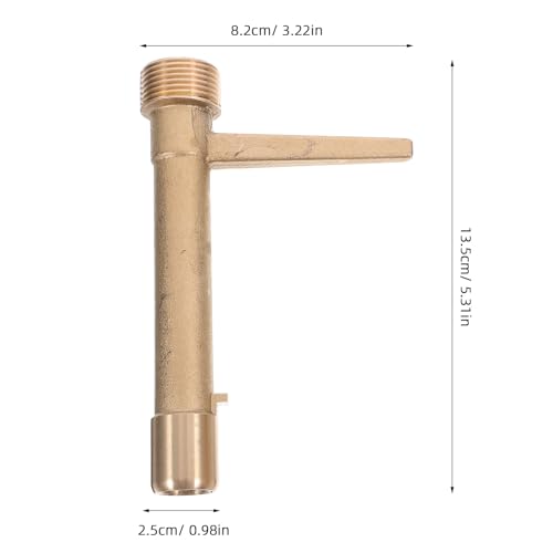 Vanne d'eau rapide en cuivre pour accès facile souterrain - 2