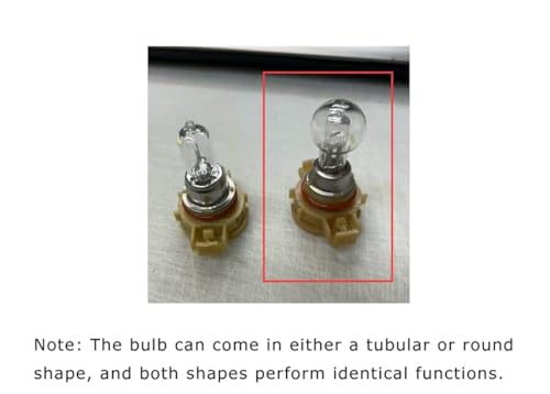 image for iJDMTOY One Pair Clear Lens Automotive Use 12VDC 24W 5202 Halogen Repl