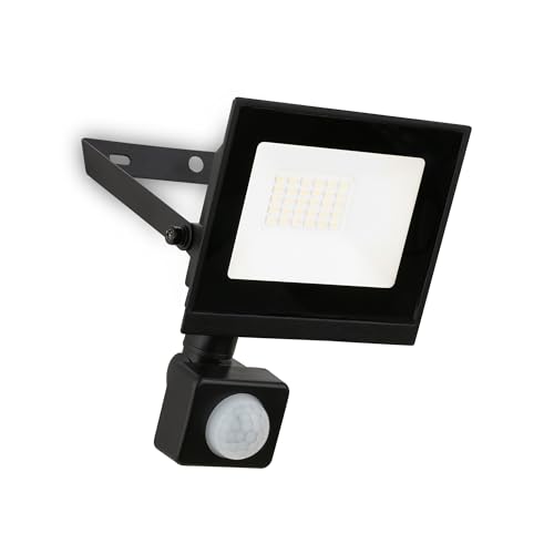 Projecteur LED extérieur pour éclairer une façade sombre de nuit
