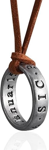 Necklace Ring Necklace Men