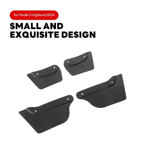 Guardabarros de rueda para Tesla Model 3 Highland 2024 que evitan salpicaduras e impactos 5