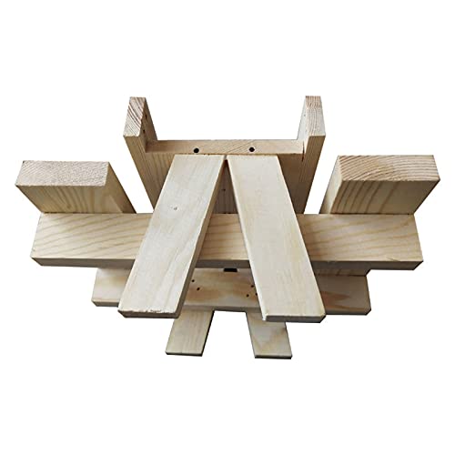 BLIBUNALA Voor eekhoorns eekhoorn picknick met maïs feeder houder tafel-picknick patio gazon & tuin feeder spel voor buiten (veelkleurig, één maat) - Image 7