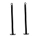 KITANDOVE Fitness Supplies 2pcs Barbell Plate Holder Metal Rod for Weight Lifting and Strength Training