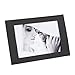 Juvale 4x6 Black Cardboard Photo Frames Bulk -Tabletop Easel Back for DIY Crafts - Paper Picture Frames with Stand 50-Pack