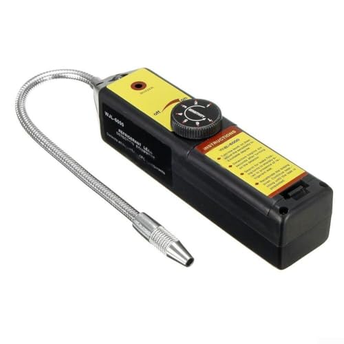 SPORTARC Detector de fugas halógeno con sonda de última generación para aire acondicionado de coche, detector de fugas de gas halógeno de CA con sonda