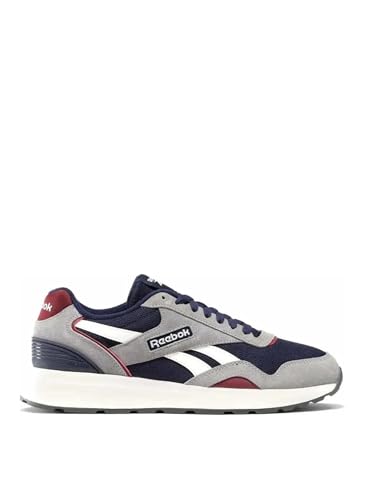 Reebok Unisex's Gl1100 Sneaker, Vectornavy Grey3 Clburgundy, 44.5 EU