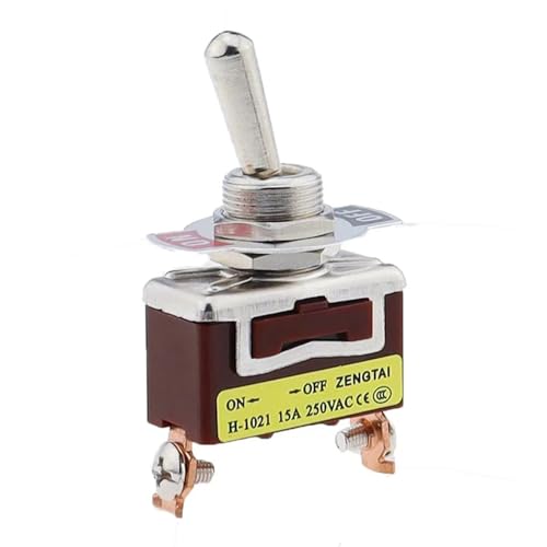 Interruptor SPST miniatura E-TEN1021 para paneles de 12V 1