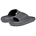 Nautica Men's Athletic Slides Sport Shower Sandals for Indoor & Outdoor - Slip Resistant, Extra Cushioned, Durable and Comfortable, Dacio-Grey-Size-9