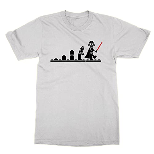T-shirt Dark Bricks Evolution en coton noir col rond pour homme