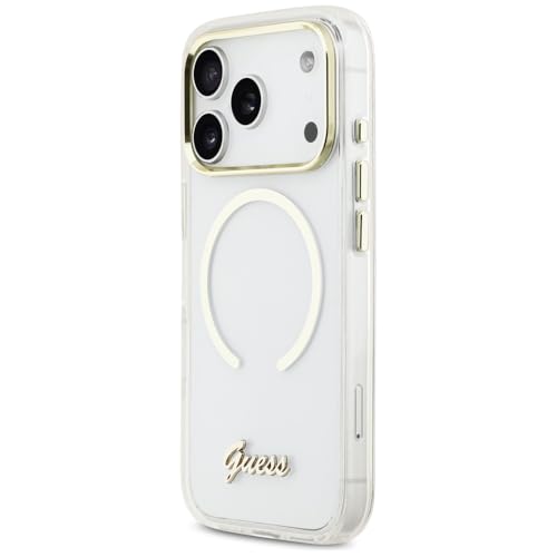 Coque iPhone 17 Pro Max Guess avec MagSafe transparente en silicone IML - 2