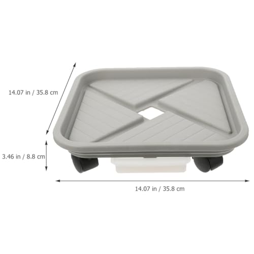 Support de pot de fleurs mobile pour terrasse et salon moderne - 3