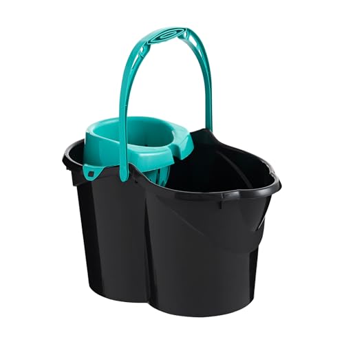 MAYA Cubo Eversea® con Escurridor 15L. Fabricado con Plástico Reciclado Marino. Sostenible, Resistente y Elegante. Ideal para Hogar y Espacios Comerciales