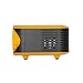TRANSJEE A2000 320x240P 1000 ANSI Lumens Mini Home Theater HD Digital Projector, Plug Type: UK Plug, Yellow