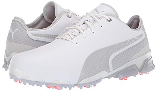 Puma Golf Men's Ignite Proadapt Golf Shoe, Puma White-Gray Violet, 11 Medium Us #TOP6
