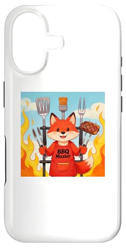 Red Fox Cooking Grill BBQ Funny Gift Red Fox �X�}�z�P�[�X iPhone 17 �p