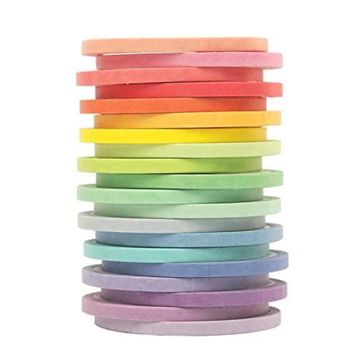 UYRVAPE Vintage Washi Tape Set Magrissimo Retro, decoratieve tape voor