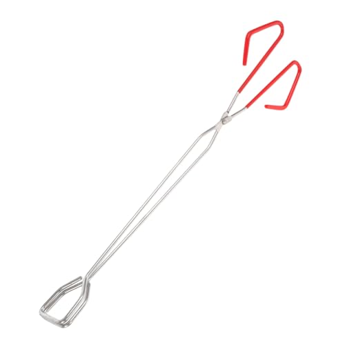 COOPHYA Pinzas de Alargadas Inoxidable para Barbacoa y Camping Herramienta Multifuncional para Agarrar y Alimentos Fuegos Exteriores