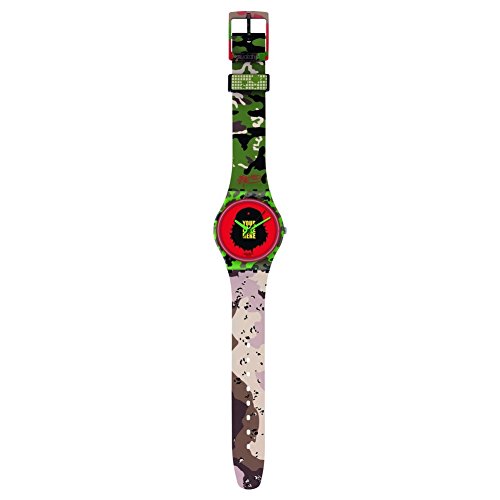 Reloj Swatch GB251 de cuarzo analógico unisex y correa silicona multicolor Kidrobot