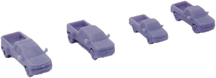 Outland Models Miniatures Modern Pick-up Truck Set 1:220 Z Scale