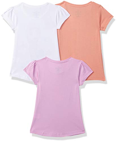 Image of Disney Frozen Girl's Solid Regular Fit T-Shirt