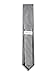 Calvin Klein Men's Silver Spun Solid Tie, Silver, Regular