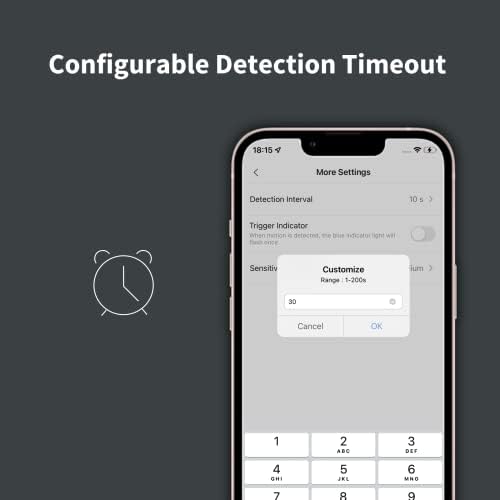 Aqara Motion Sensor P1(Upgraded Version), REQUIRES AQARA HUB, 5-Year Battery Life, Configurable Detection Timeout, for Alert System and Automations, Compatible with HomeKit, Alexa, IFTTT