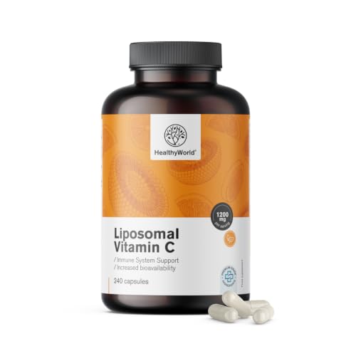HealthyWorld Vitamina C Liposomiale 1200 mg- 240 Capsule Vegetali
