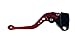 RIDE IT FOREVER Short Brake and Clutch Levers for Ninja 650R ER-6F ER-6N 2009-2016,Ninja400R 2011,Compatible with Versys 650cc 2009-2014 Red