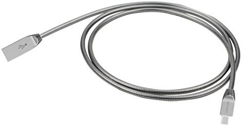 ZECEEN Metal Micro USB Cable – Fast Charging & Data Transfer Cord (3.3 ft) – Almost Unbreakable – Bending & Weather Resistant – Wide Compatibility with Android, Windows and other Devices
