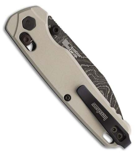Image of Kershaw Bel Air Pocket Knife, Made in The USA, 3.1 inch CPM MagnaCut Steel Blade, EDC Design, Duralock Locking Mechanism, Manual Folder, Pocketclip