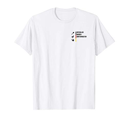 OFFIZIELLES BUNDESGARTERMEISTER DEUTSCHLAND FLAGGE T-Shirt Cover