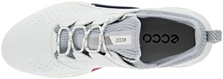 ECCO Men's Biom C4 Gore-TEX Waterproof Golf Shoe, White/Concrete, 9-9.5 | Image 4