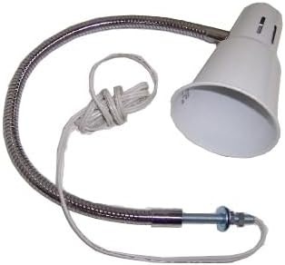 item4ever Sewing Machine gooseneck Lamp Light Bulb, with 21" Bendable gooseneck (no Plug, no Light Bulb)