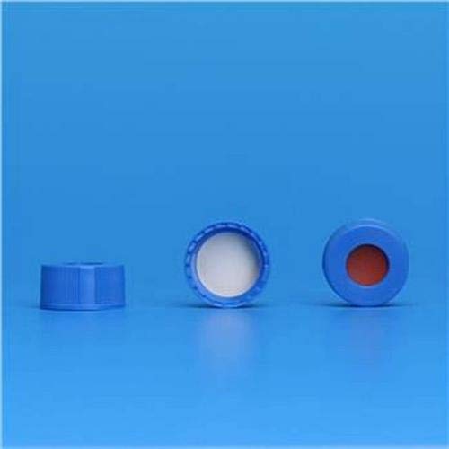 J.G. Finneran Associates 5394F-09R, Smooth Screw Thread Red Cap (2 Packs of 1000 pcs)