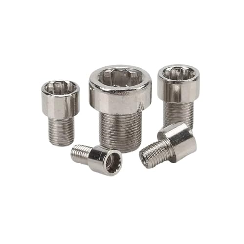 M7 M8 M10 M12 M16 Hexagonal Socket Nut Coupling Nut Lengthen Thicken Round Cap Column Joint Cylindrical Conversion Screw Nuts(M8X1.0X13X19(5))