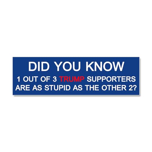 CafePress Trump Supporters Car Magnet 10 X 3 Car Magnet 10