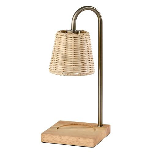 Adesso Candle Warmer Lamp – Flameless Candle Melter with Adjustable