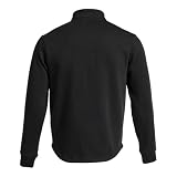 Joma - Bluza męska - Komfort - Zamek błyskawiczny, Czarny (Black), 5XS