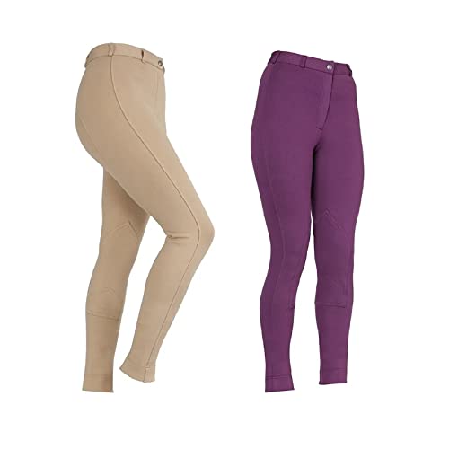 Shires Maids Wessex Jodhpurs - Pantaloni da equitazione, colore: Nero